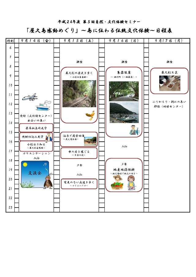 第５回 島に伝わる伝統文化体験